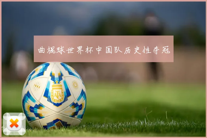 曲棍球世界杯中国队历史性夺冠